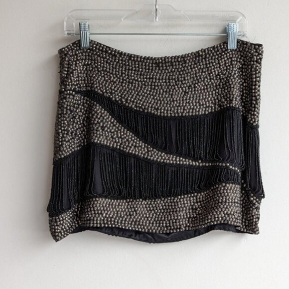 NWT Parker beaded mini skirt - Picture 5 of 7